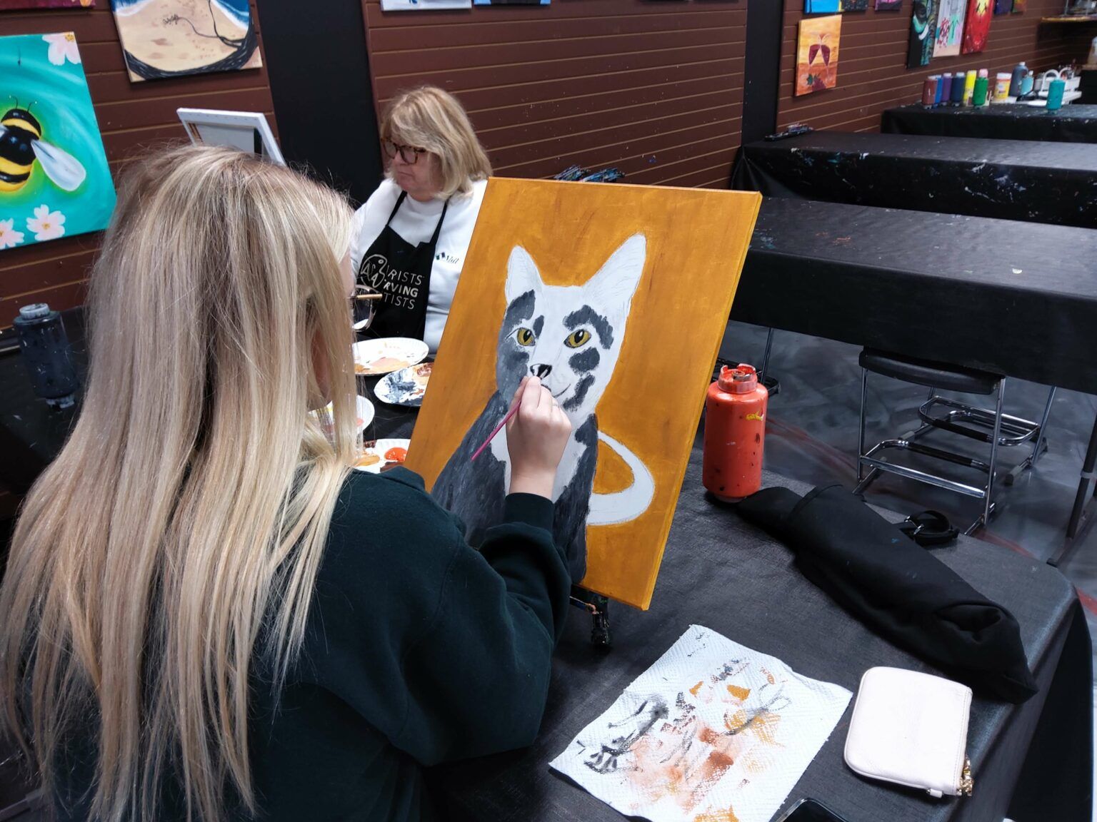 Paint Your Pet Paint And Sip Class